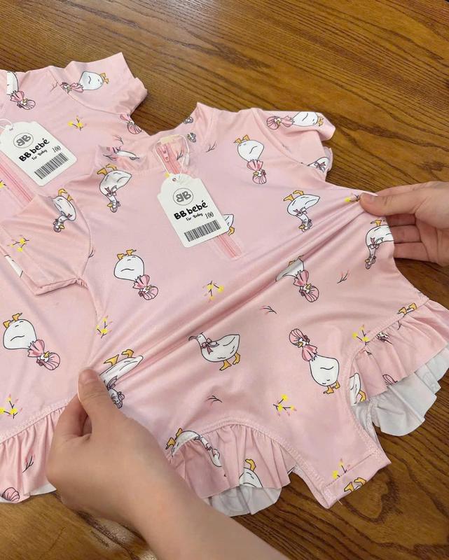 Đồ bơi cho bé gái-BIKINI ĐI BIỂN siêu xinh cho bé từ 8-20kg-thaozinkisds 1