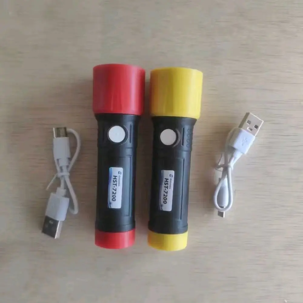 senter tangan hakamitsu hst 7200 random color per biji rechargeable senter