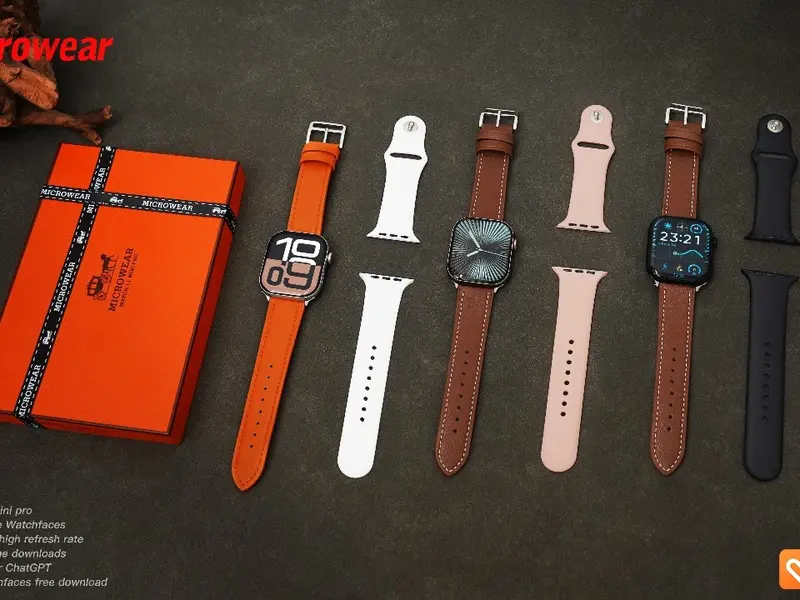 【Microwear】Relógio Smartwatch W11 Pro mini 42mm Responde Whatsapp Série 11 Tela Amoled À Prova D'água IP68 + Brindes