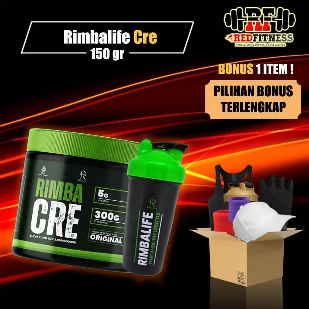 Rimbalife Rimba Cre 150gr / RimbaCre Creatine Monohydrate BPOM
