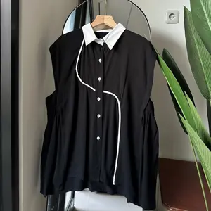 MARIESKA Outher Wanita Tanpa Lengan Korean Style Vest Polos Kekinian bahan Twill premium MARIESKA Outher Wanita Tanpa Lengan Korean Style Vest Polos Kekinian bahan Twill premium