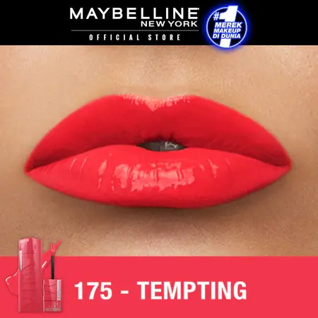 Lipcream Maybelline Vinyl Ink Tempting dengan Hadiah Gratis - Gloss, Lipstick 1