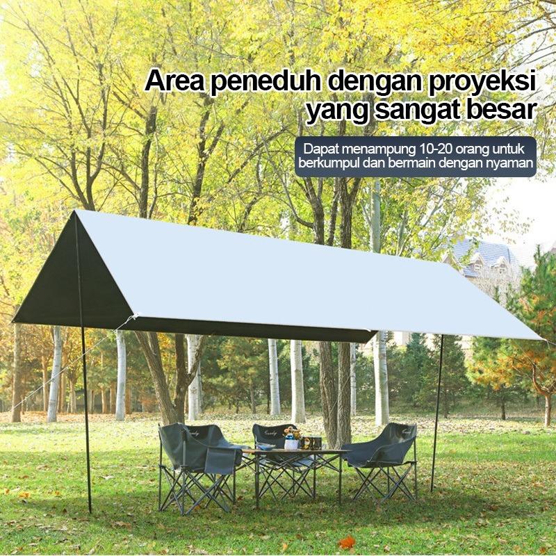 Product Introduction of Set Lengkap Tenda Luar Ruangan Tenda Kubah 3X4.5 Penutup Tenda Tahan UV dan Tahan Air/3X3M Penutup Tenda Waterproof tarptent 27