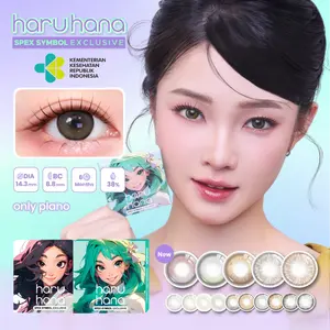 Softlens Spex Symbol HARUHANA Natural Series - Vibrant Series - Softlens Normal - Softlen 14mm - Soflens 14.2mm - Soflen 14.3mm - Softlens Korea - Soflen Natural - Soplens Warna
