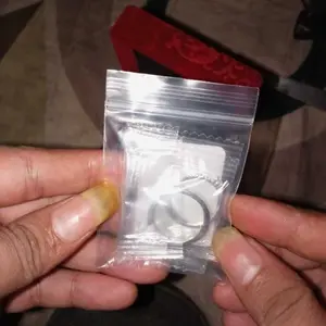Harside Cincin Pasangan Strip Möbius Hadiah Cincin Pasangan Perak Sterling Untuk Pacar Free Box