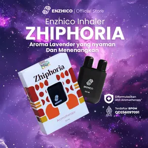 ENZHICO ZHIPHORIA Inhaler 2,5mL dengan Ekstrak Dual Mint dan Minyak Lavender