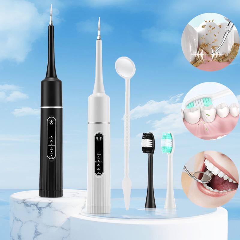 Máy Làm Sạch Răng Bằng Sóng Siêu Âm, Cầm Tay, Gia Dụng, Bàn Chải Đánh Răng Điện, Tẩy Cao Răng, Sạc USB