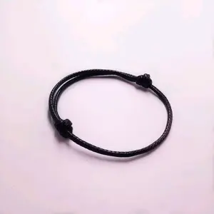 Gelang Tali Korea Hitam Gelang Polos Hitam Bracelets