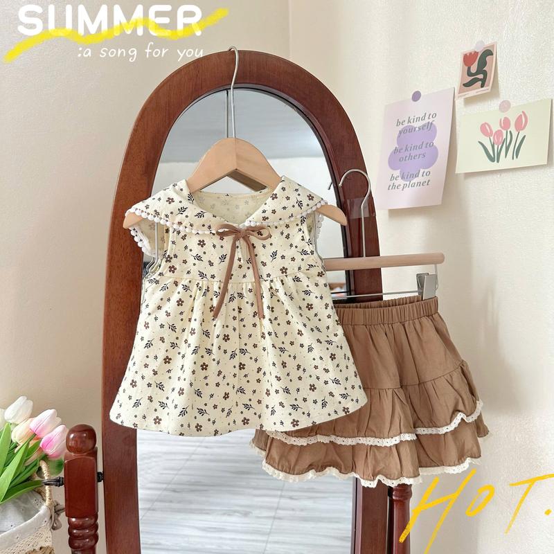 { Onniki x LIVE } Set Thủy Thủ + Chân Váy Hai Tầng Hottrend Mùa Hè 2025 Size Chuẩn Cho Bé Gái Cực Mát Cực Xinh ( KHÔNG KÈM PHỤ KIỆN )