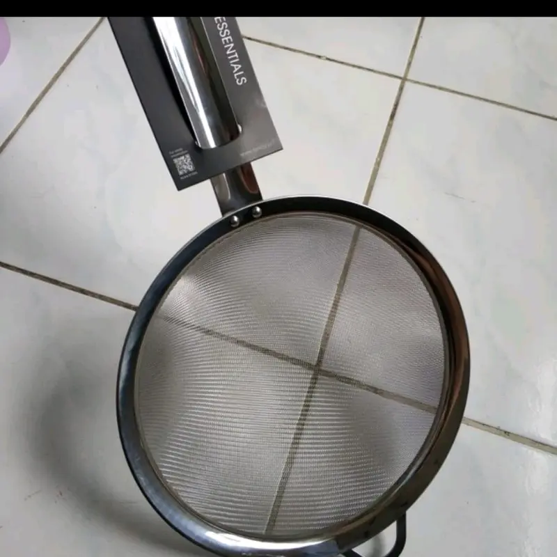 Saringan Halus MPASI Tanica Stainless Steel 20cm Tebal Kuat & Kokoh Saringan MPASI 2