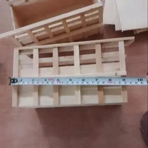 Bak Miniatur Truk Ukuran 23x13x13 Terbuat dari Triplek 3mm Campuran Kayu Kuat Tahan