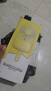 Product Review of (PRODUK ASLI INFINILAPAN) Kipas Angin Mini Genggam Portable Karakter Ice Cream 3 Speed Wind l Kipas Angin Lucu Portable USB l Mini Fan l INFINILAPAN kipas  mini kipas  minilucu from E**r 1