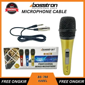 BOSSTRON MICROPHONE CABLE BS-788 MIC KABEL KARAOKE