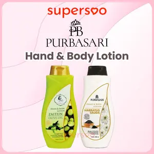 Purbasari Hand Body Lotion Zaitun Habbatussauda 100ml 200ml 220ml