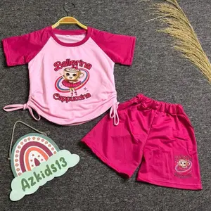 Oneset celpen Ballerina capucina 2-6Thn stelan anak prempuan terbaru Fashion Parsel Bayi