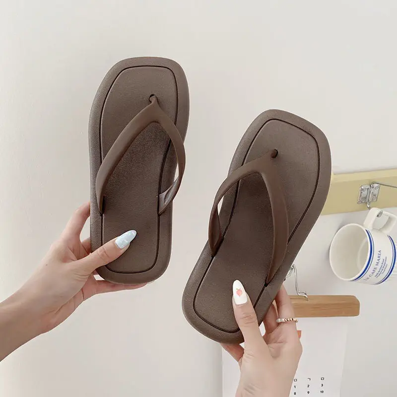 BOS0058 Sandal Jepit Unisex Flip Flop Sendal Jepit Korea Pria Wanita 6
