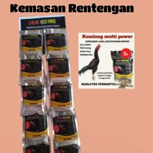 Jamu ayam Kamlang Multi Power rentengan