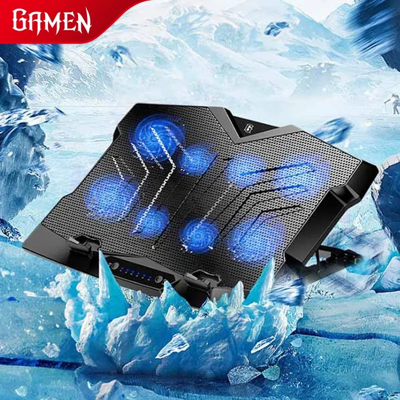 COOLING PAD GAMEN GCP100 BLACK