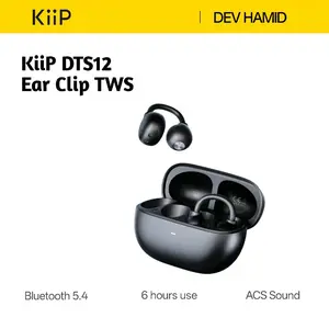 KiiP Wireless DTH12 OWS Ear Clip Earphone Bluetooth TWS Al Noise Cancellation Stereo