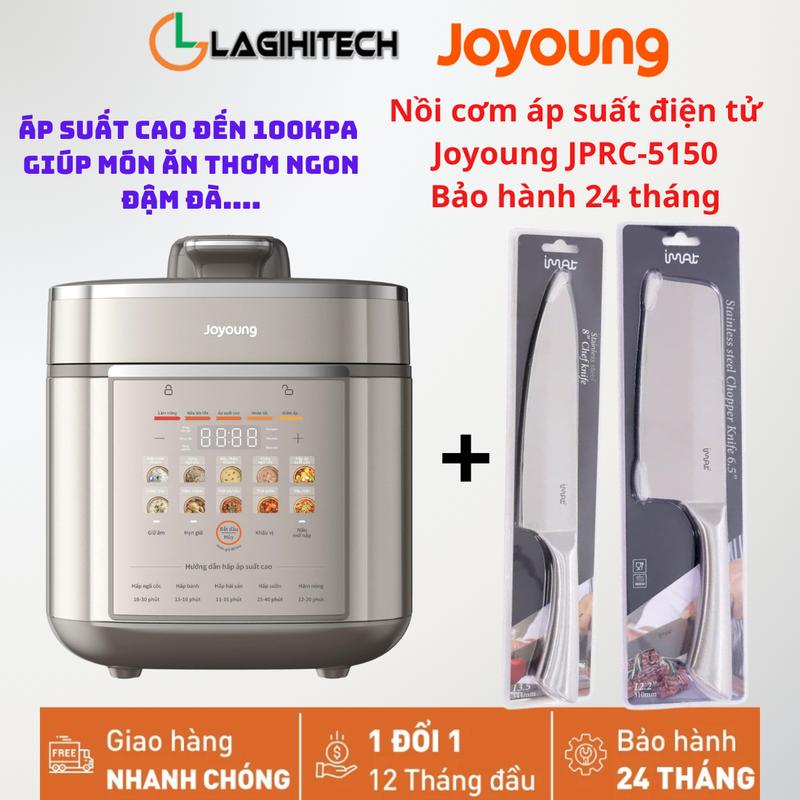 Nồi áp suất điện tử Joyoung JPRC-5150 - Dung tích 5L - Công suất 900W -BH 2…