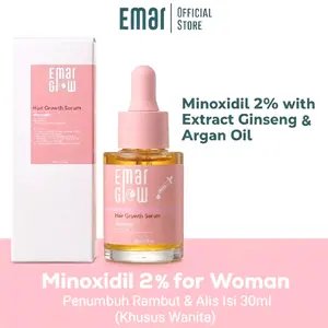 Penumbuh Rambut Khusus Wanita, Minox 2% With Extract Ginseng & Argan Oil
