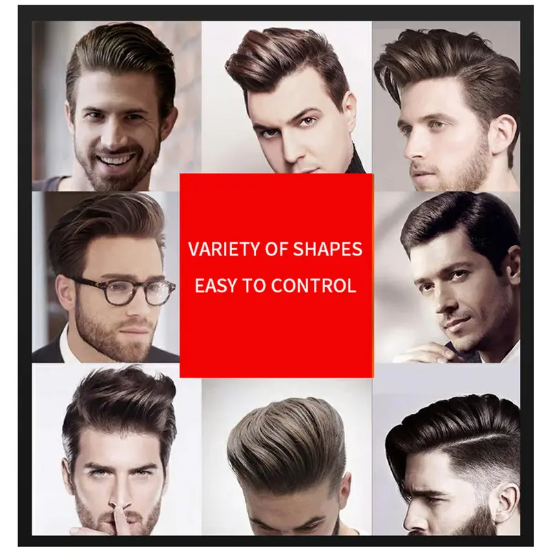 SJJ Minyak Rambut Pria Hair Styling Gel Hair Spray Gel Rambut Sisir Penata Tahan Lama Tidak Lengket Garansi Asli Quick Dry Water Base 180ml 8