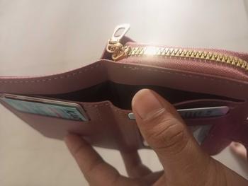 Product Review of Dompet Lipat Zipper Compact Wanita Korean Style Kartu dan Koin from p**7 0