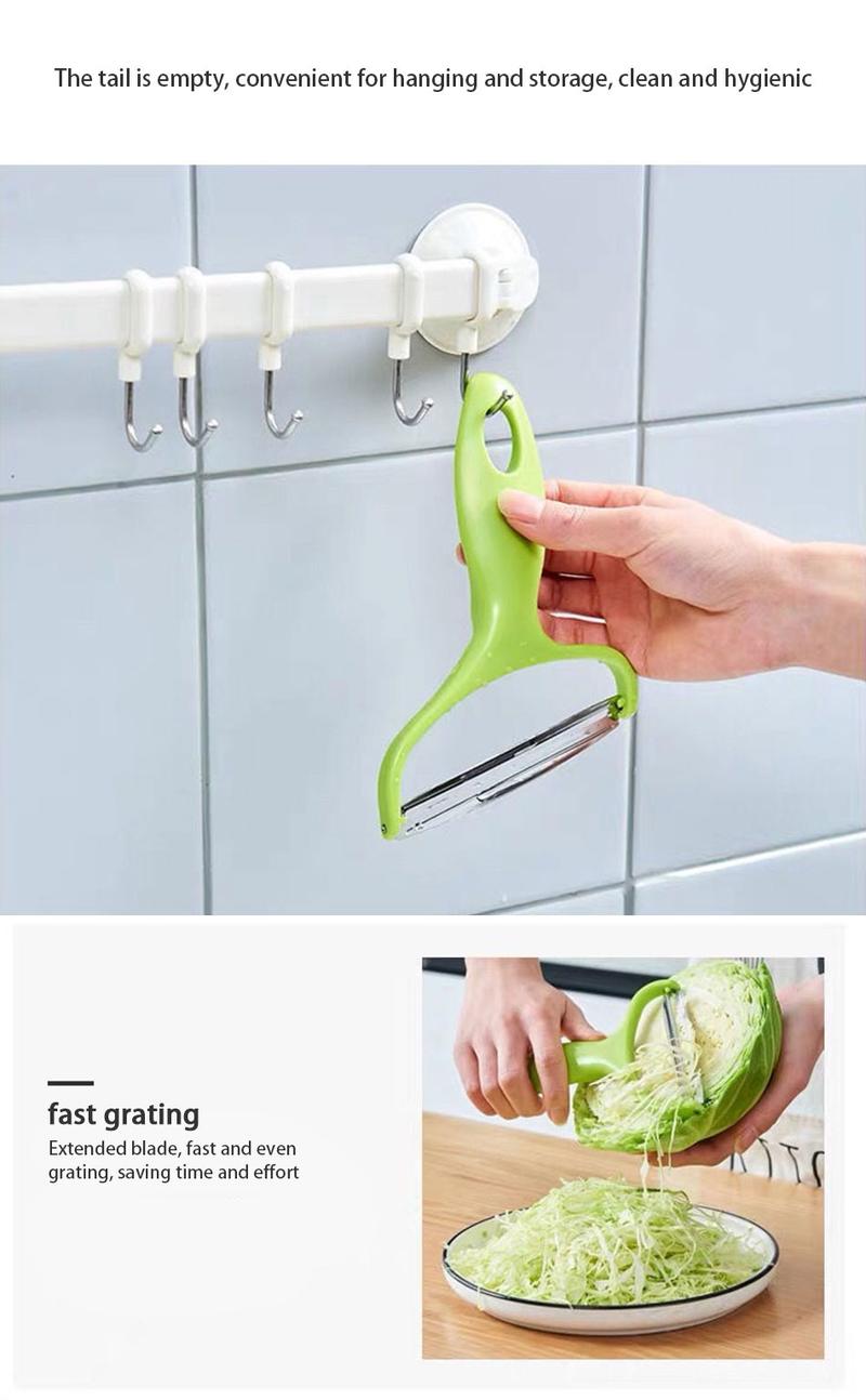 Product Introduction of Peeler Vegetables Fruit Stainless Steel Knife Cabbage Graters Salad Potato Slicer Kitchen Accessories Shredder Utensils 9