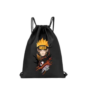 COD!!! Tas Serut (Waterproof) Motif Anime Naruto/Tas Sekolah Multifungsi