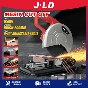 JLD Mesin Cut Off Machina 8inch MesinPotong Besi/Metal/kayu/Bone MesinCutting Wheel pemotong multifungsi
