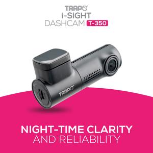 Trapo i-Sight T350 Dashcam / 2K Full HD / Wifi / Built-inGPS / WDR / Voice Command dashcam [Free Installation]