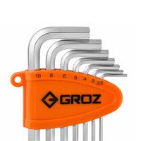 Gambar Kunci L Hex SAE Set 7 Pcs Ball End Groz 36104 - Allen Key Inch Kunci Baut Segi Enam Impor - Metric - mm (2.5, 3, 4, 5, 6, 8, 10) dari iCan Indonesia Kota Denpasar 4 Tokopedia