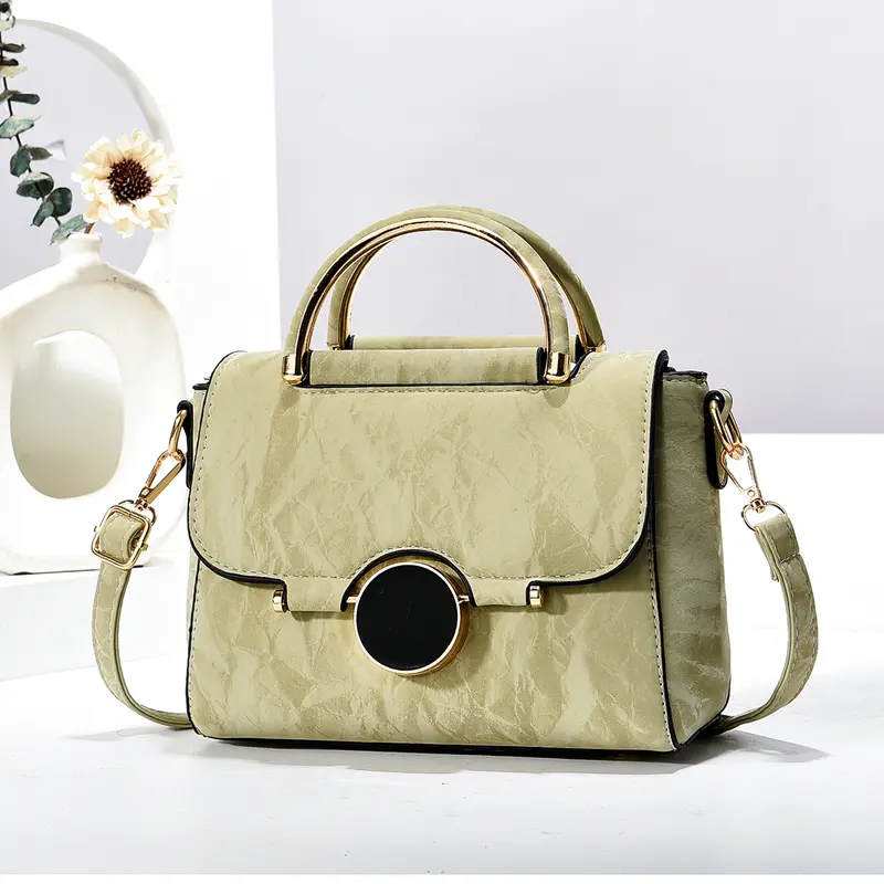 3620 TAS SELEMPANG ATAU TAS BAHU WANITA KULIT PU - TAS WANITA POLOS IMPORT 4161 5