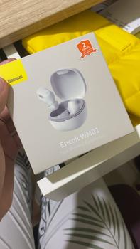 Product Review of Baseus Encok WM01 True Wireless Bluetooth Earphone Pengurangan Kebisingan Tahan Air Mini Earbuds TWS Headphones Biru from n**e 0