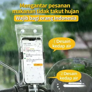 Tempat HP Buat Renang Kedap Air Desain Tahan Hujan Wajib Bagi Orang Indonesia Outdoor Tas Pelindung Anti Air untuk iPhone floaters inflatable swimming