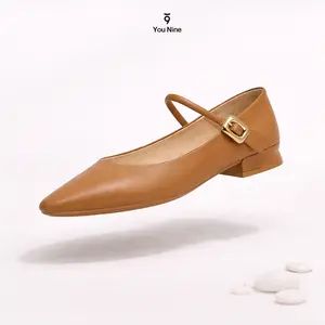 You Nine - Snuggle Muffin Flat Shoes Minimalis Heels Slip On Wanita YNA004