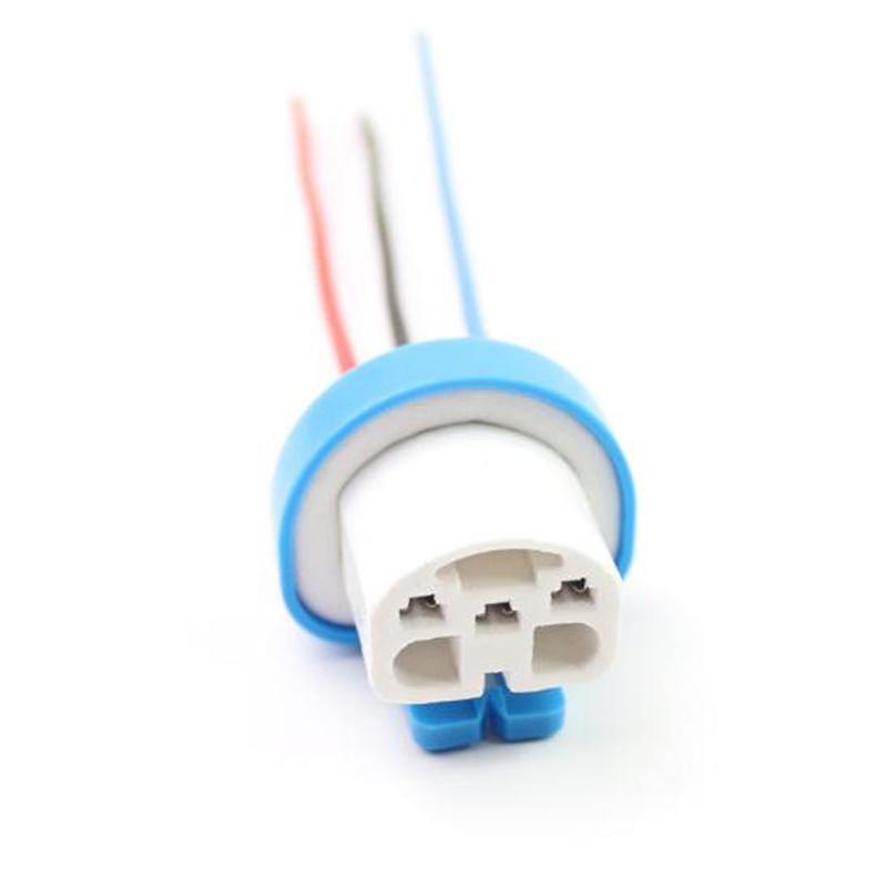 Product Introduction of 9007 9004 HB5 Female Wire Connector Wiring Harness Pigtail Plug Socket Adapter 24