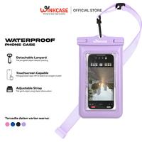 Gambar Winkcase Waterproof Phone Case Pouch Kantong Pelindung HP Anti Air Anti Bocor - Black dari Winkcase Store Kab. Tangerang 4 Tokopedia