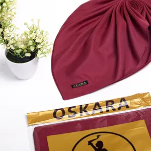 kerudung voal polos laser cut oskara