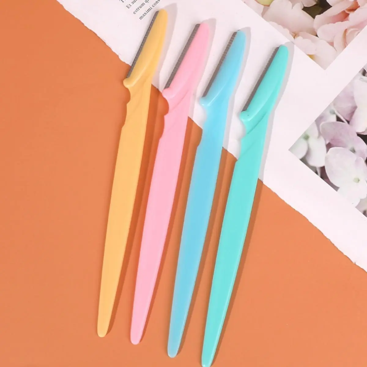 1/3pcs Eyebrow Trimmer Blade Shaver Portable Face Razor Eye Brow Epilation Hair Removal Cutters Safety Razor Woman Makeup
