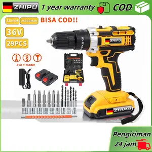 ZHIPU Mesin bor listrik dapat digunakan untuk mengobral besi, dinding, beton, dan kayu. Torsi ZHIPU Mesin bor listrik dapat digunakan untuk mengobral besi, dinding, beton, dan kayu. Torsi