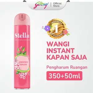 Stella Sakura Pengharum Ruangan Aerosol 350ml - Pengharum Ruangan Spray