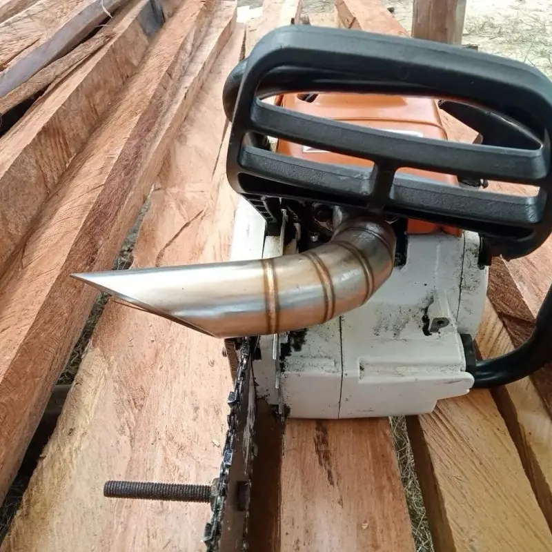 Knalpot Mesin Chainsaw Senso Sinso mini 5200 5500 5800 381 382 NEW WEST 568 588 628 Model Bambu Runcing Racing