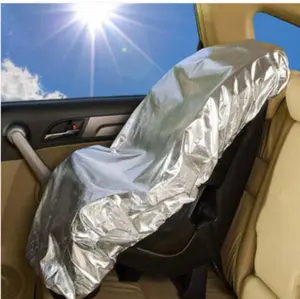 1 PC Universal Children's Car Safety Seat Sunshade Kid Dust Cover Sunscreen Blocking Ultraviolet Heat Insulation Seat Cover