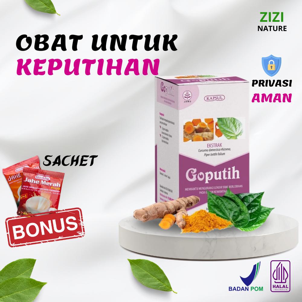 OBAT KEPUTIHAN Berlebih Pengobatan dari Dalam Herbal GOPUTIH BPOM