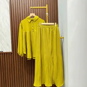 Clodia Set Rok - SETELAN ROK WANITA KEKINIAN ONE SET ROK KOREAN STYLE - SETELAN ROK POLOS PREMIUM