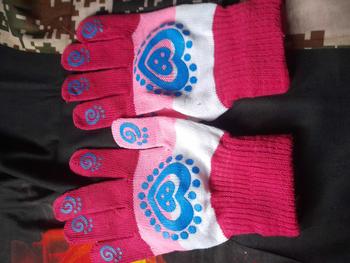 Product Review of Sarung Tangan Rajut Pelangi Belang Motif Wanita Dewasa Gloves from p**f 0