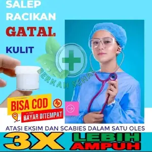 (COD / Bayar Ditempat) Salep Atasi Gatal Alergi/ Scabies/ Eksim/ Psoriaris dan Kutu Air