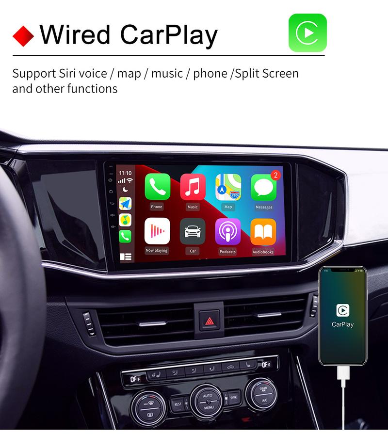 Product Introduction of CarlinKit CCPA Wireless CarPlay AI Box Wireless Android Auto USB Dongle Mirrorlink Bluetooth Auto Connect For Android Car Radio 29