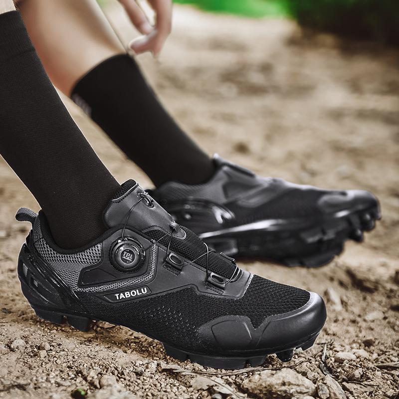 Product Introduction of New Cycling MTB Shoes Men Sports Route Cleat Road Bike Speed Flat Sneaker Racing Women Bicycle Mountain Spd Biking Footwear 23
